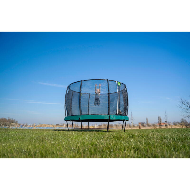 EXIT Lotus Premium trampoline ø366cm - groen