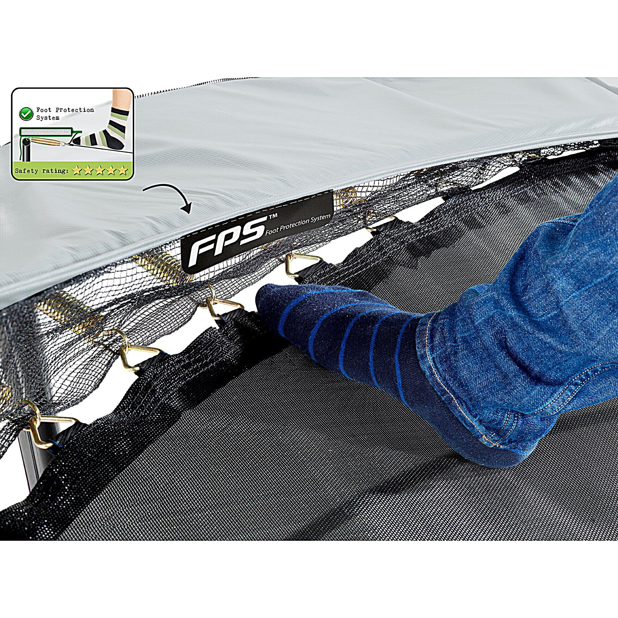 Cama elástica Elegant Premium 244x427cm 7/7
