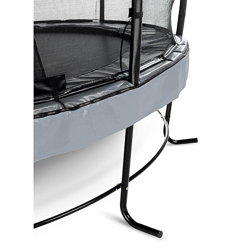 EXIT Elegant Premium trampoline ø253cm met Deluxe veiligheidsnet - grijs