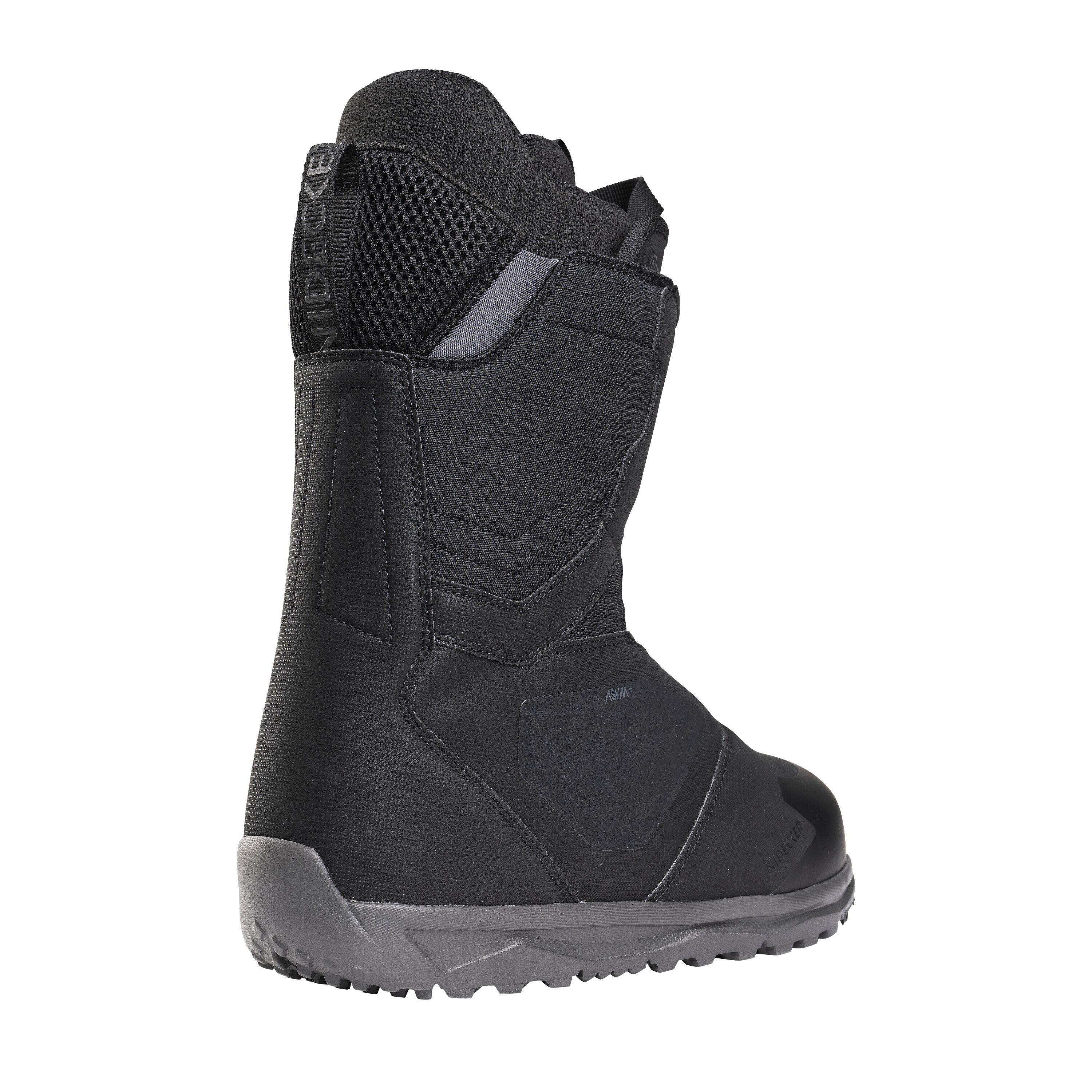 Schuhe Snowboard CASCADE BLACK 100 3/7