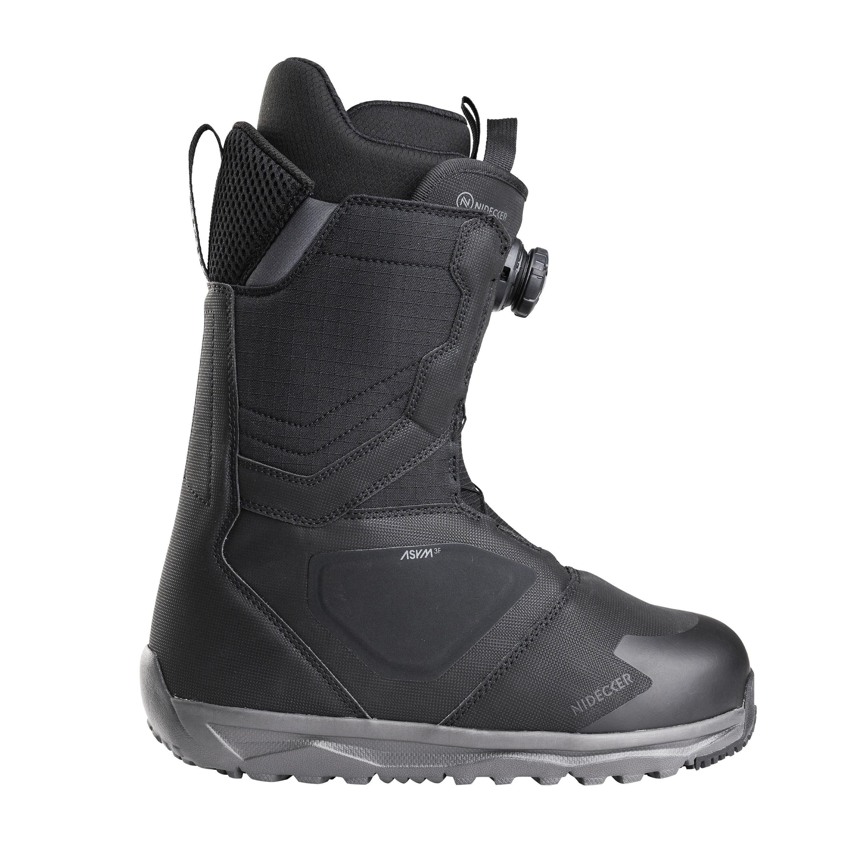 Schuhe Snowboard CASCADE BLACK 100 2/7
