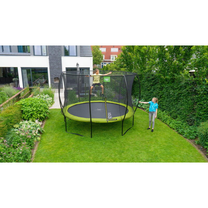 EXIT Silhouette trampoline ø244cm - groen