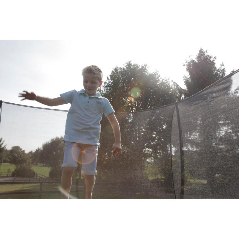 Trampoline - Silhouette Inground (incl. veiligheidsnet) - 244 cm - Groen - Tramp