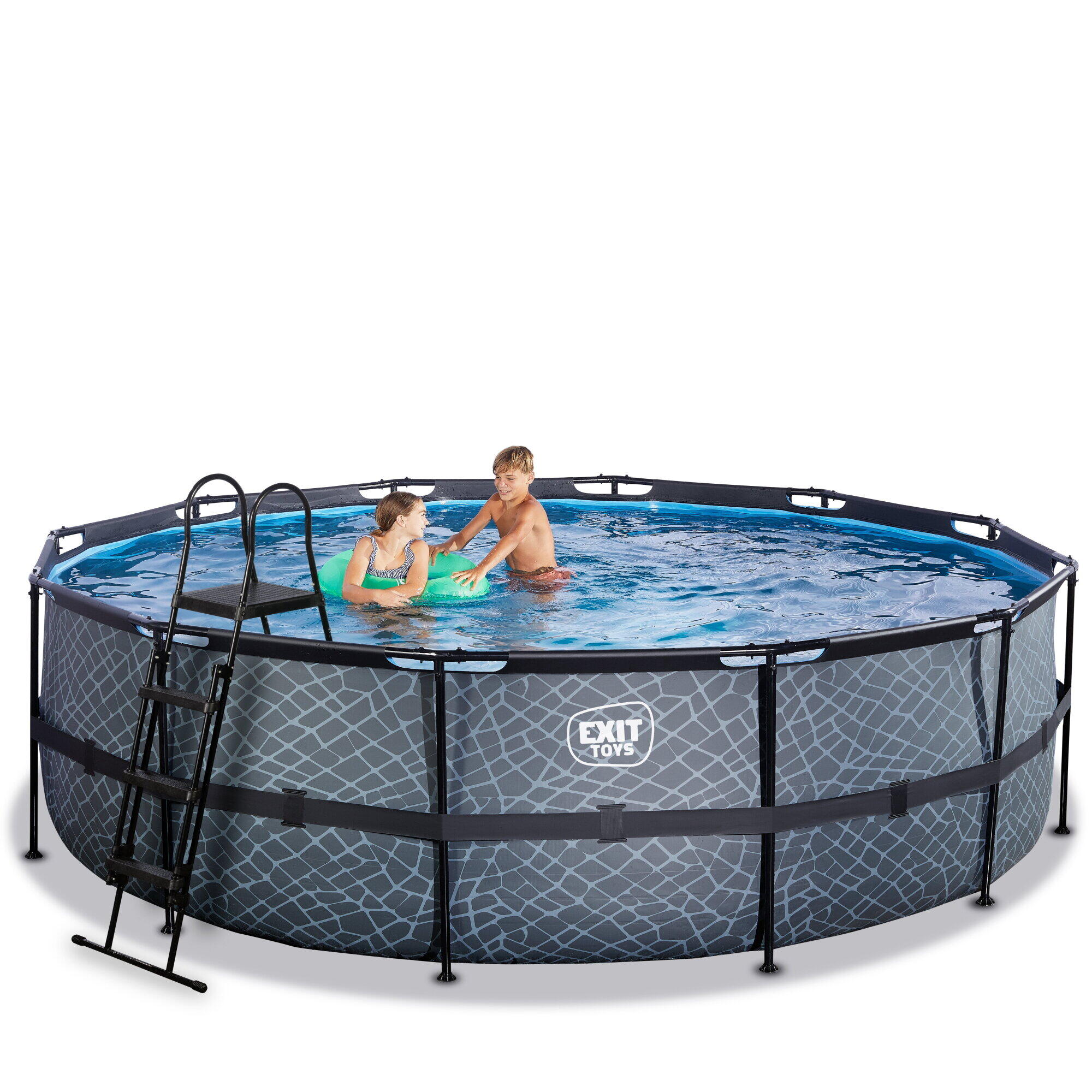 Pool ø488x122cm mit Sandfilterpumpe 6/7