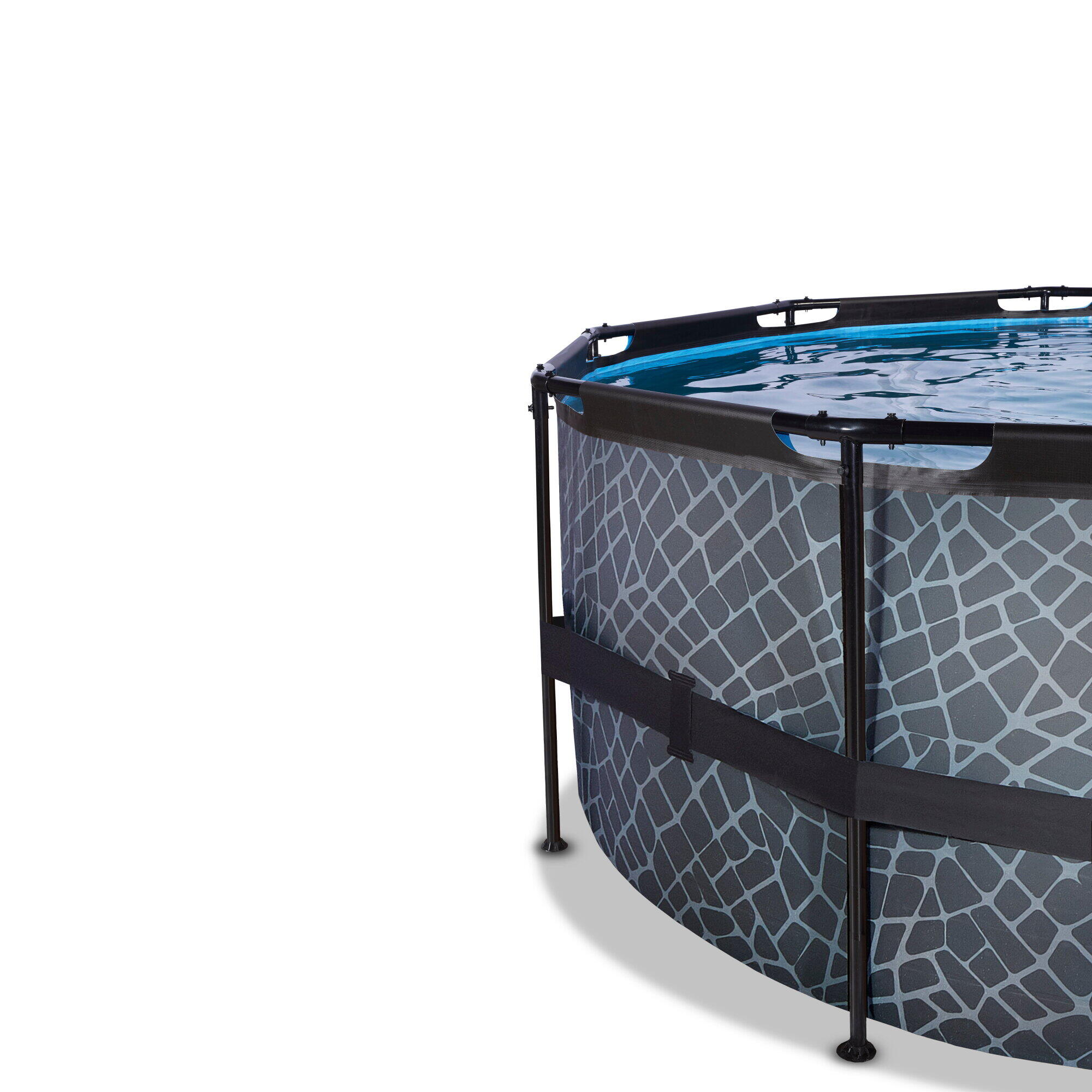 Pool ø488x122cm mit Sandfilterpumpe 3/7