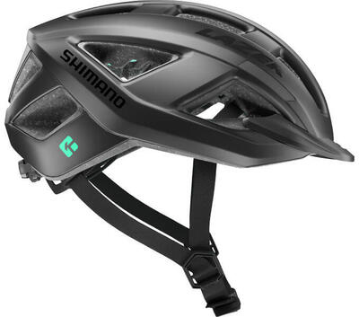 Casque de vélo cerro kineticore, matte black shimano edition