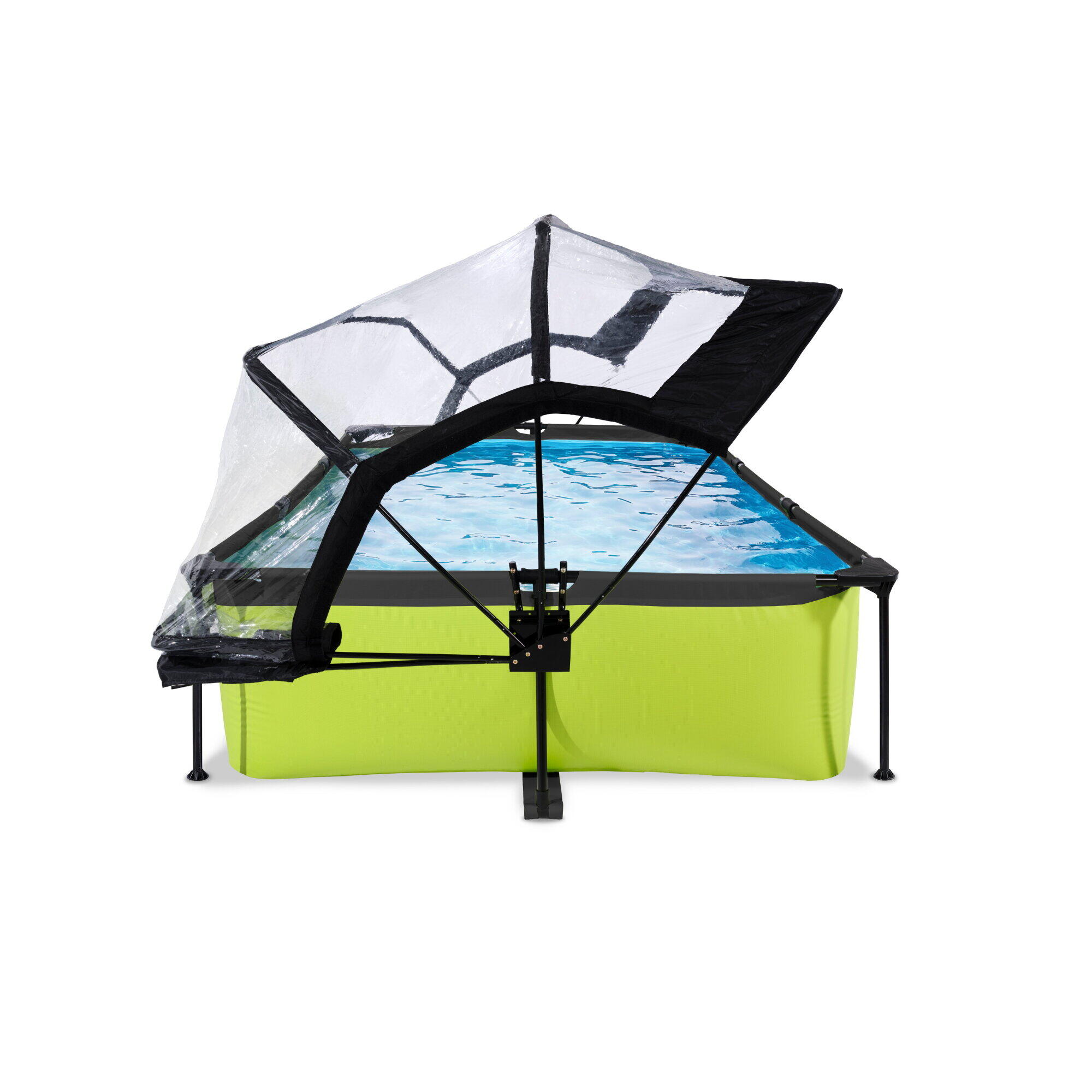 Piscina EXIT Lime 300x200x65cm con pompa filtro e copertura - verde 5/7