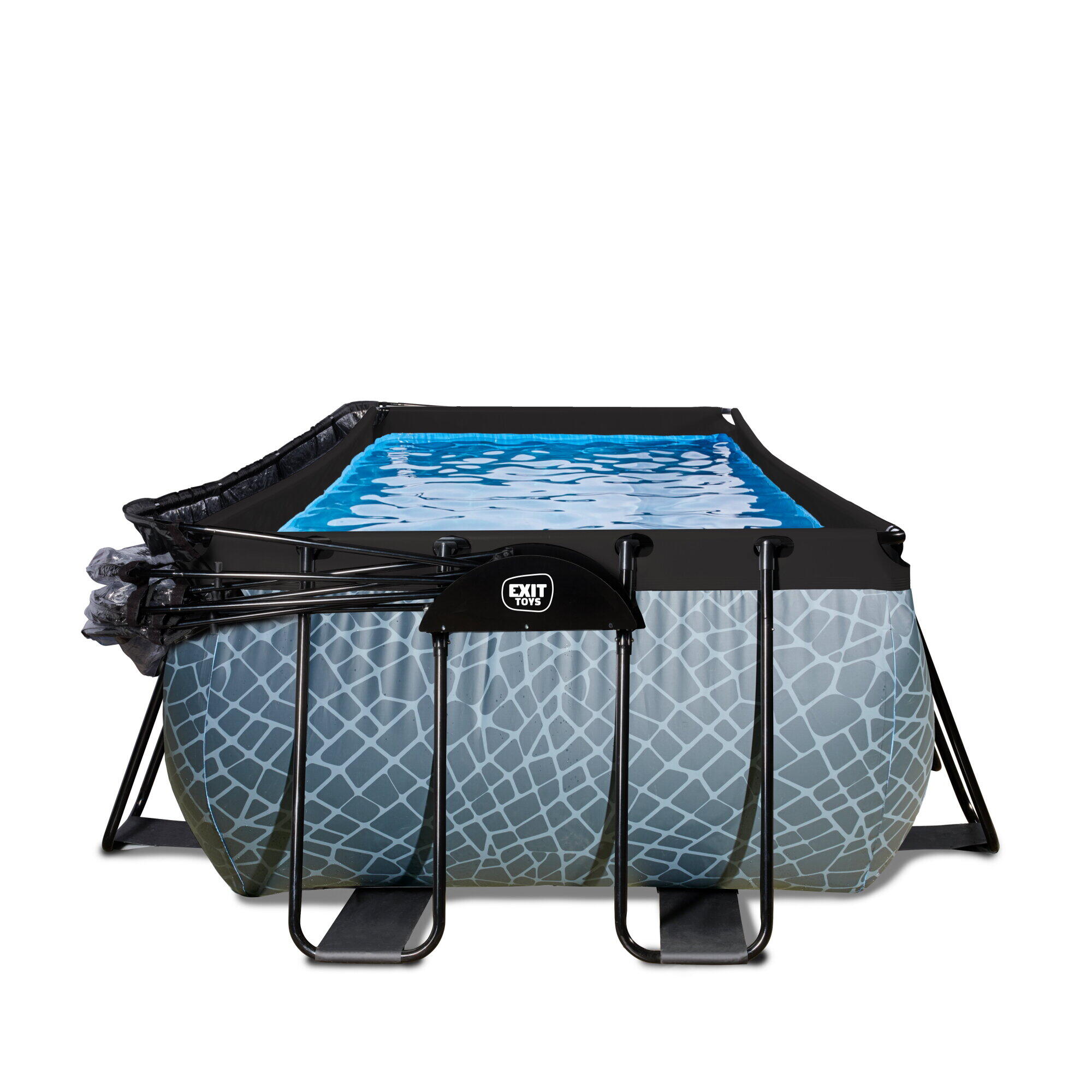 Piscina 540x250x100cm con cúpula y bomba de filtrado de arena y bomb 6/7