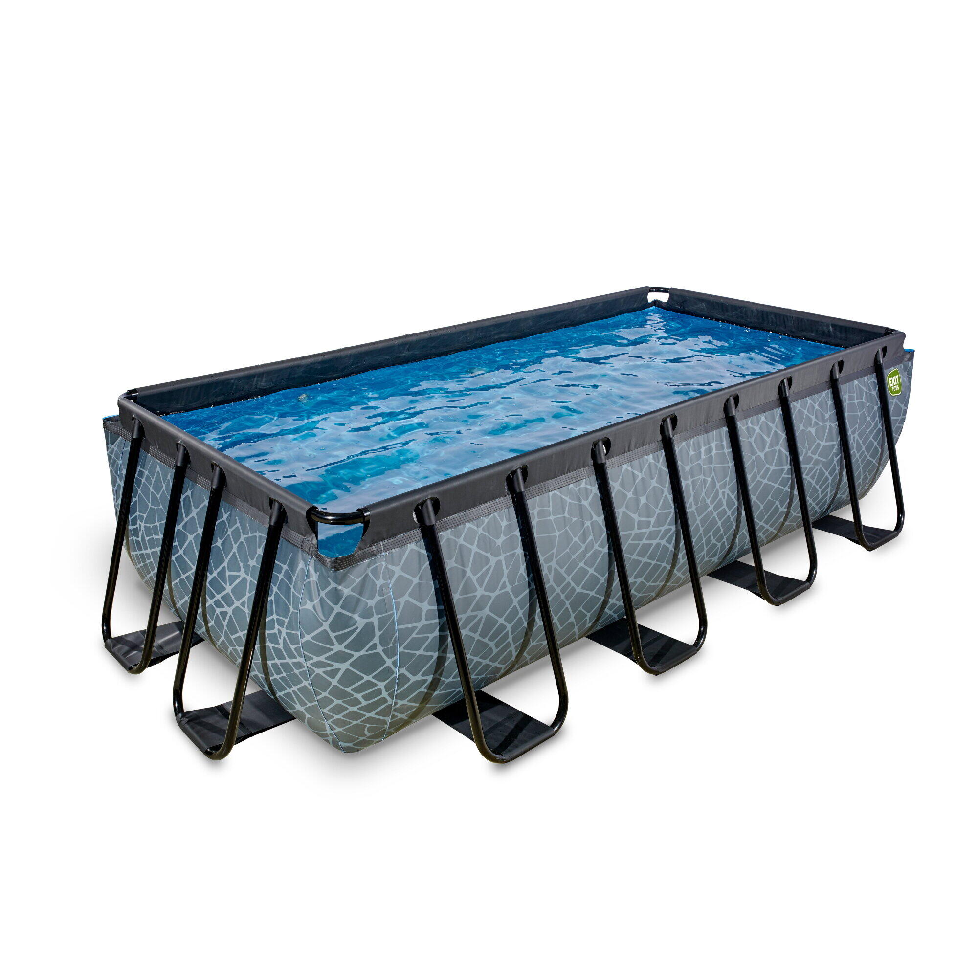 Pool Wood 400x200cm mit Sandfilterpumpe 2/7