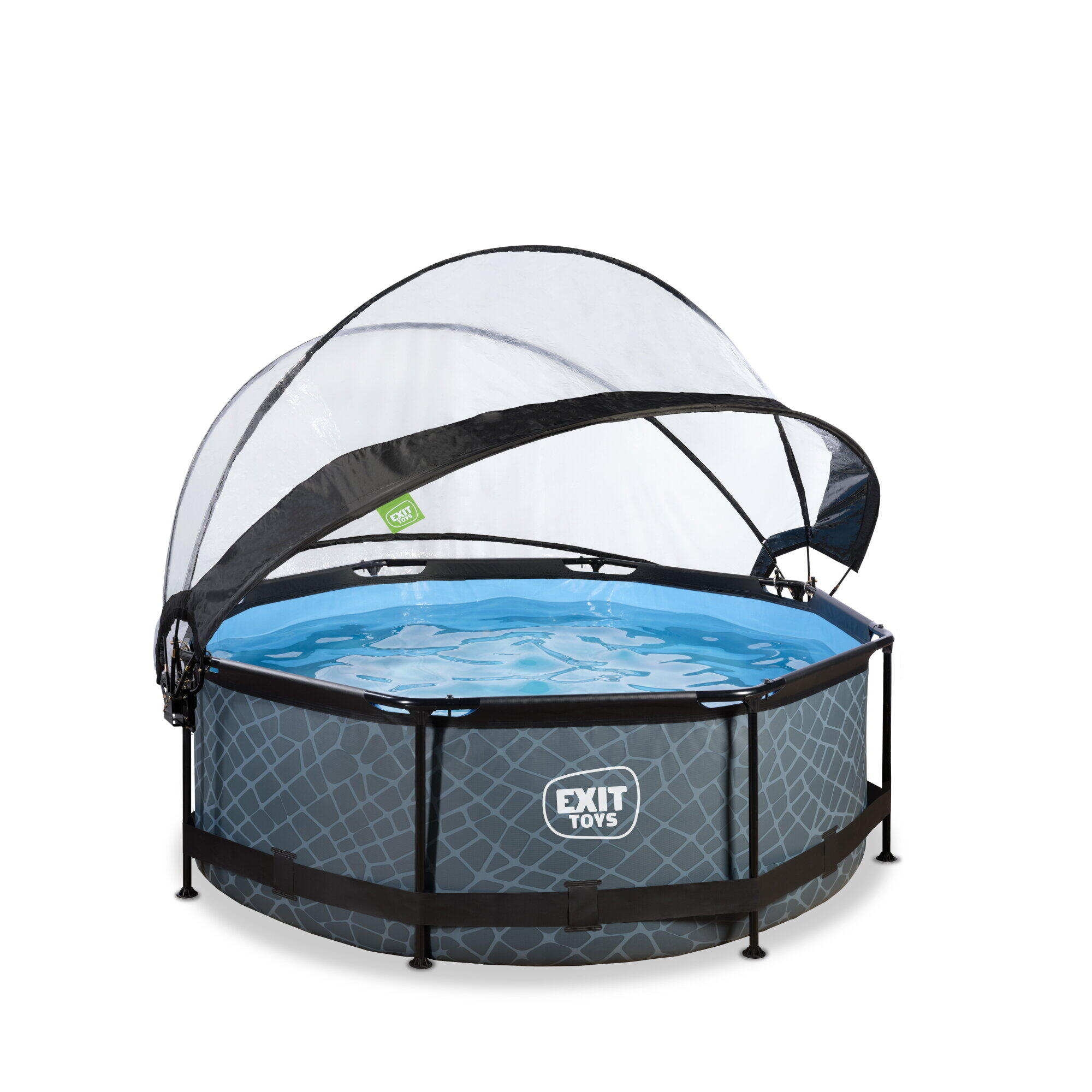 Piscine couverte ø244x76cm avec pompe filtrante 2/7