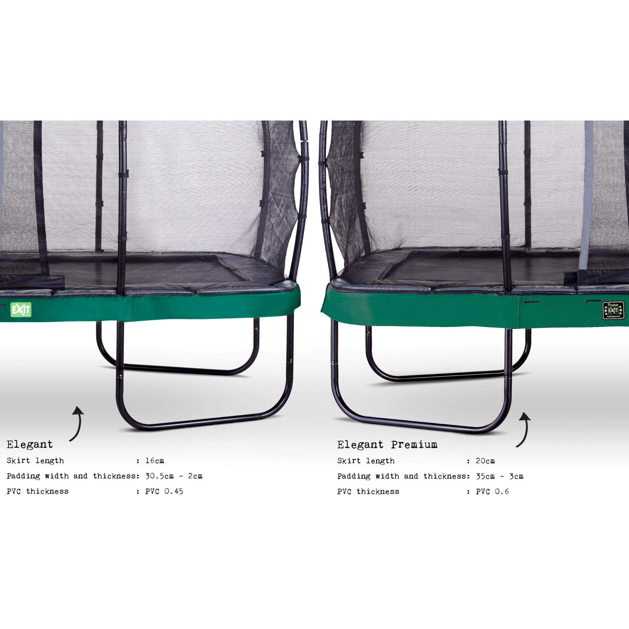 Cama elástica Elegant Premium 244x427cm 4/7