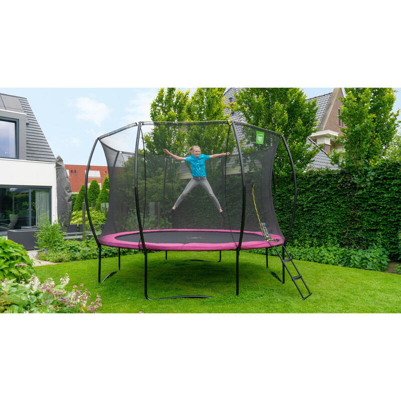 EXIT Silhouette trampoline ø366cm - roze