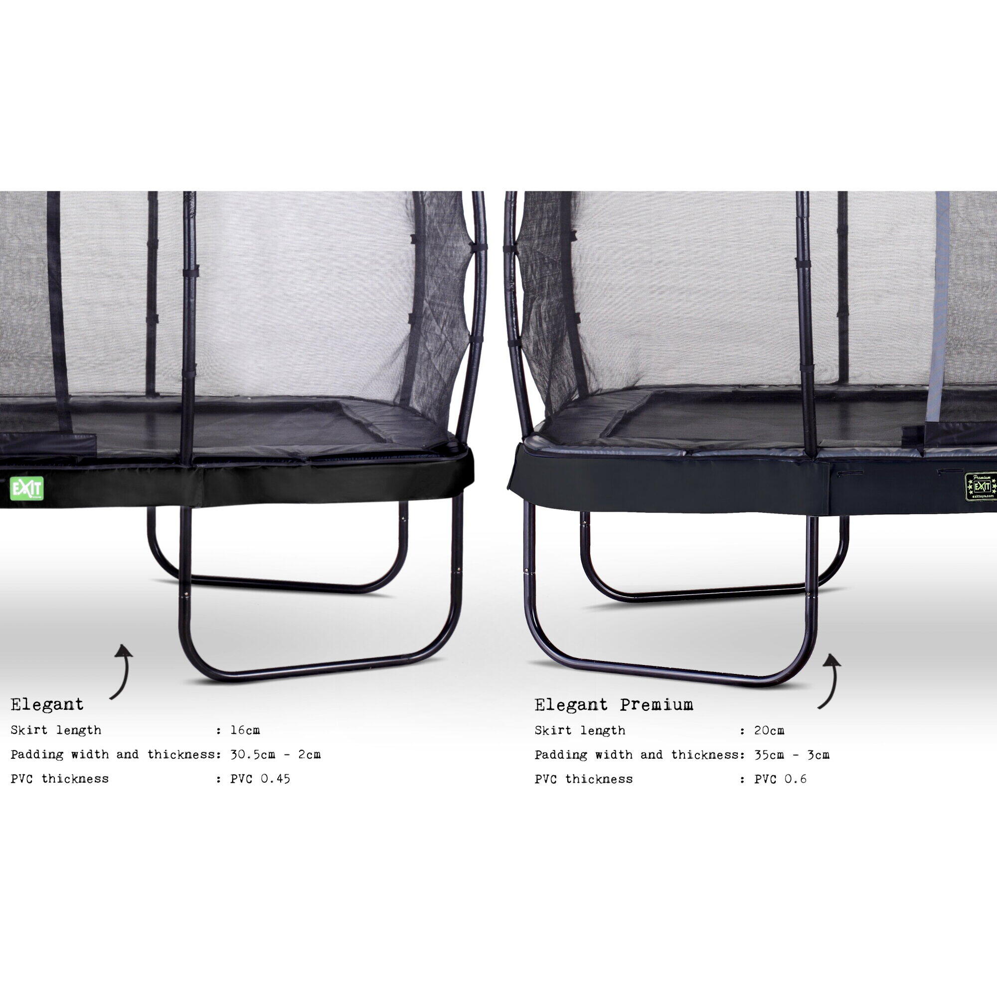 Cama elástica Elegant Premium 214x366cm 4/7