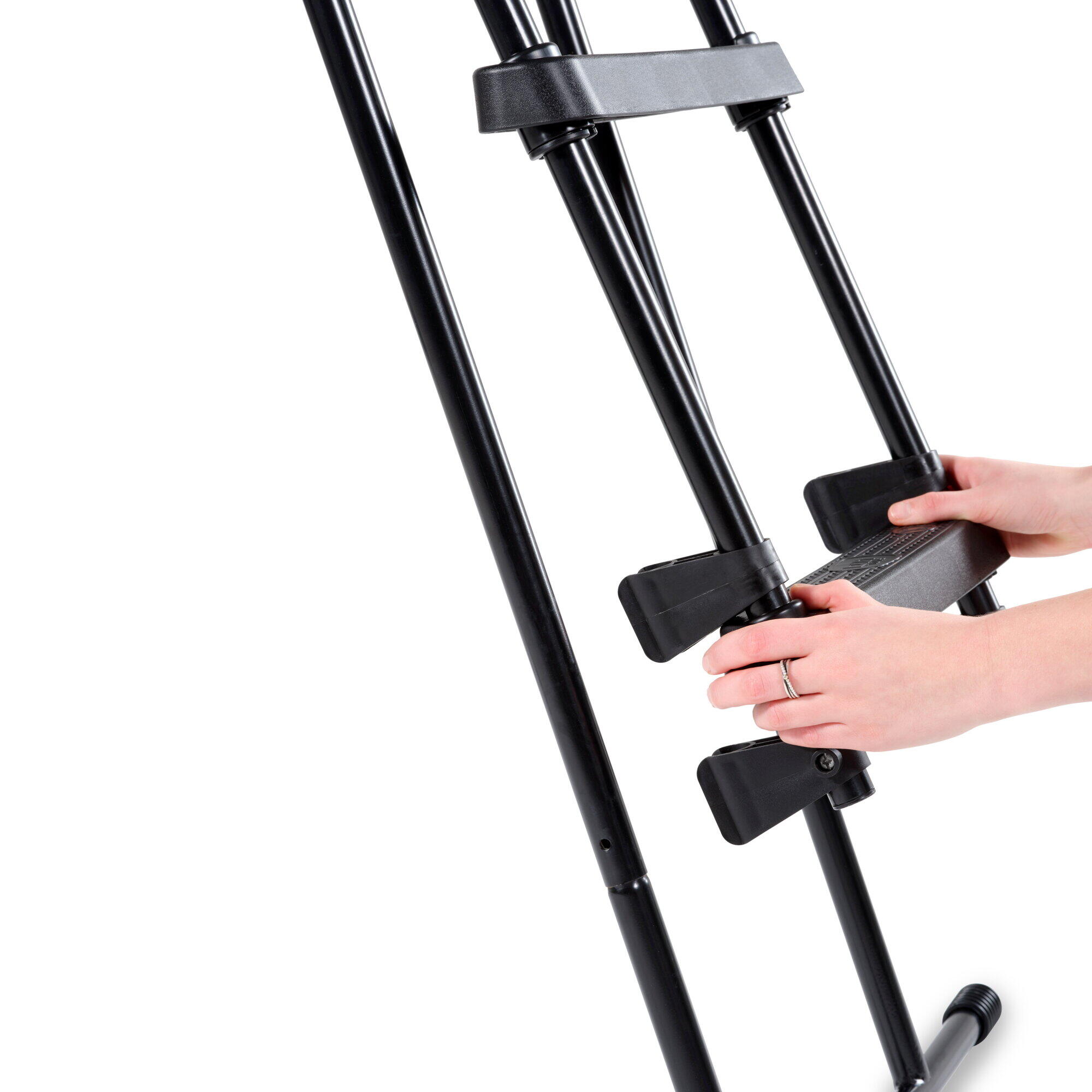 EXIT zwembadtrap voor framehoogte van 91-107cm - zwart 4/7