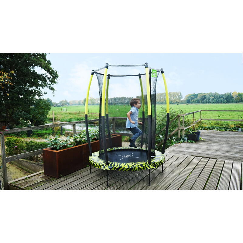 Trampoline - Tiggy Junior - 140 cm - Groen - Trampoline