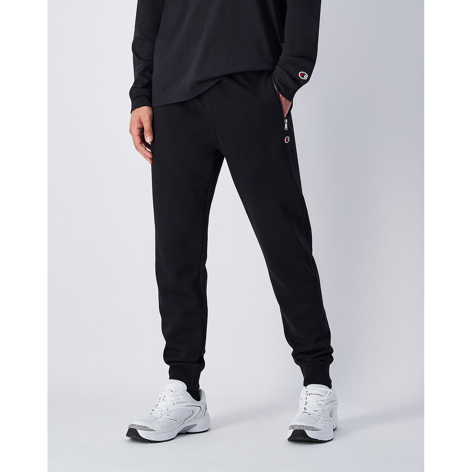 Pantalon pour homme Champion Rib cuff Noir 2/6