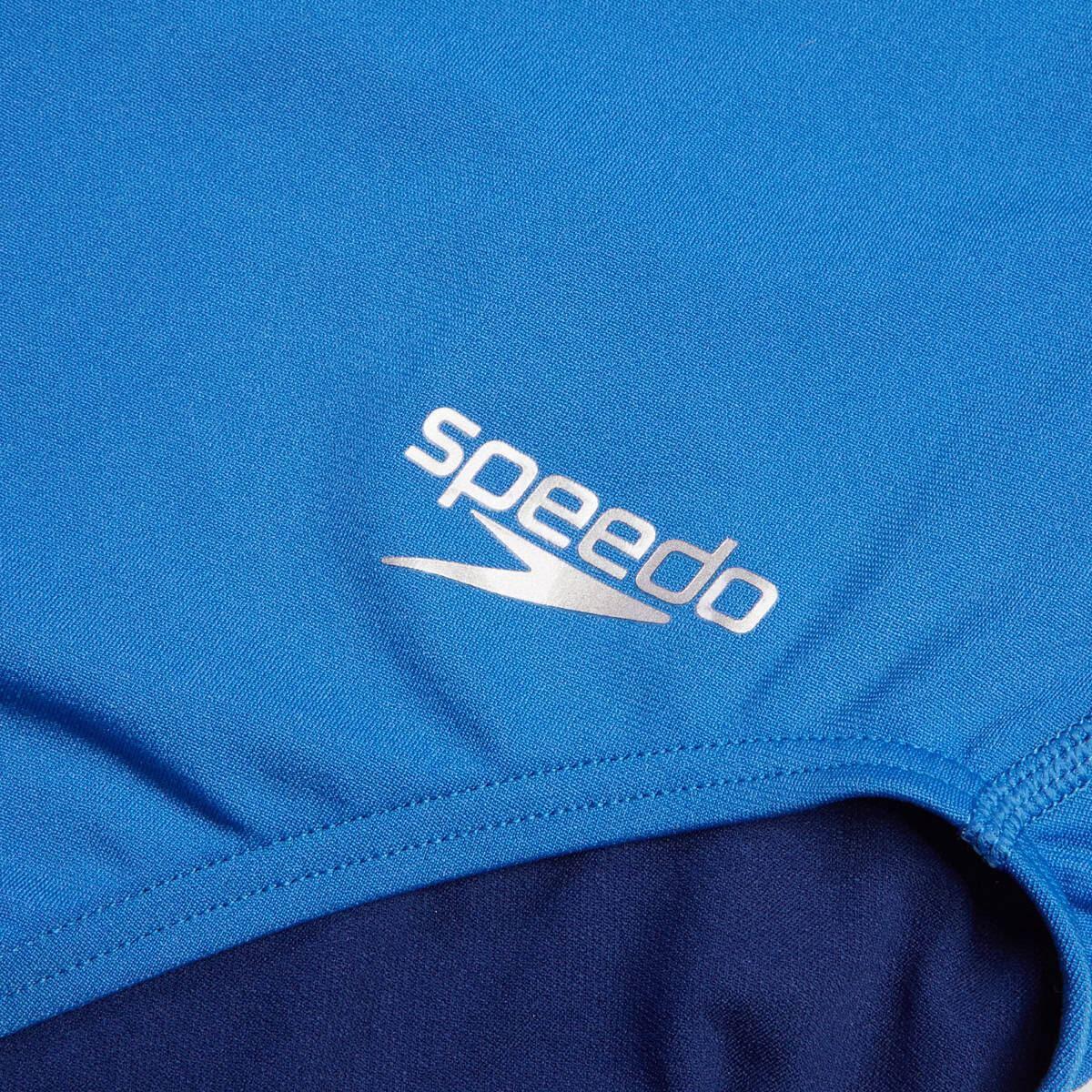 Maillot de bain Speedo Solid Vback - Bleu Serves - Taille 26 2/7