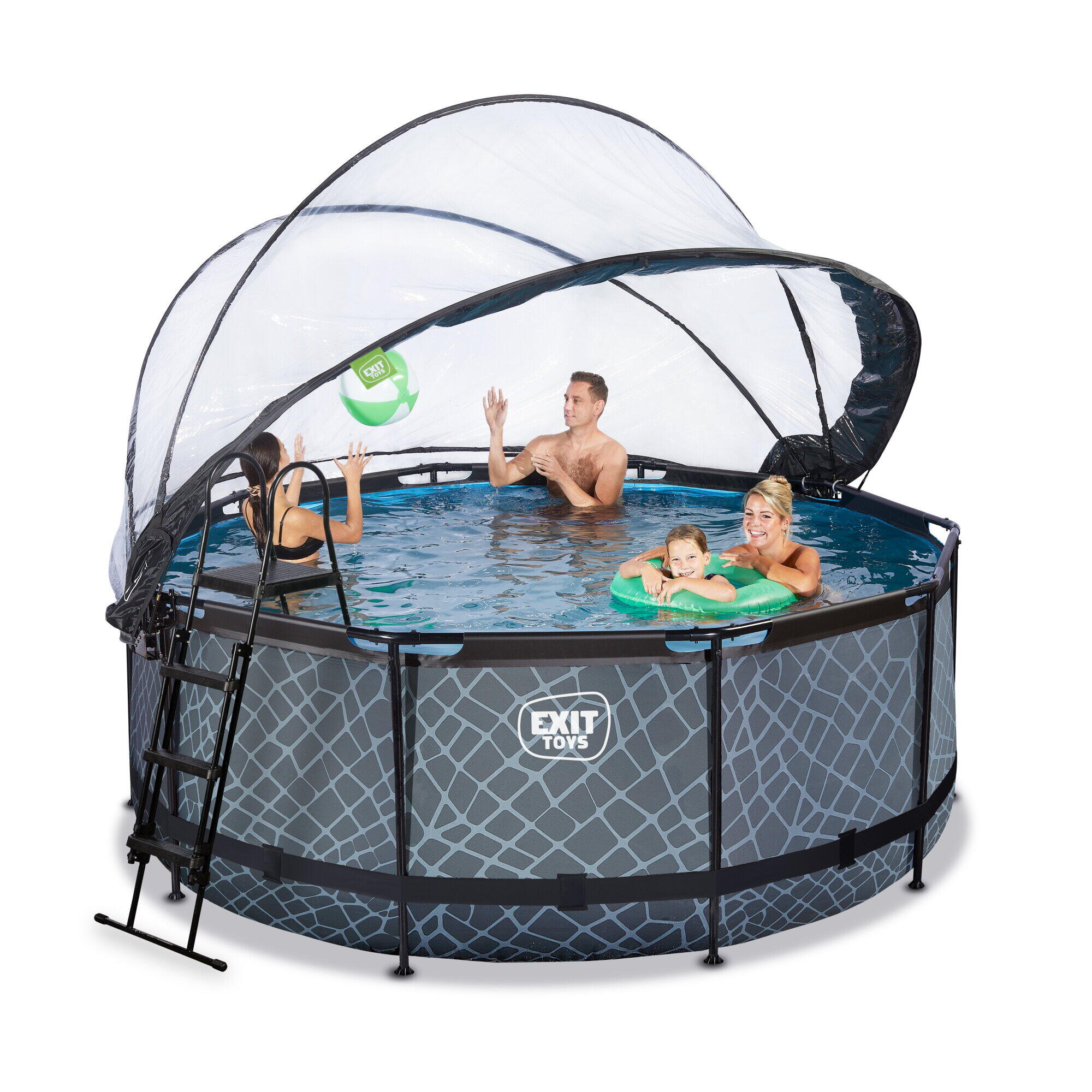 Basen 360x122cm z kopułą i pompą z filtrem piaskowym 7/7