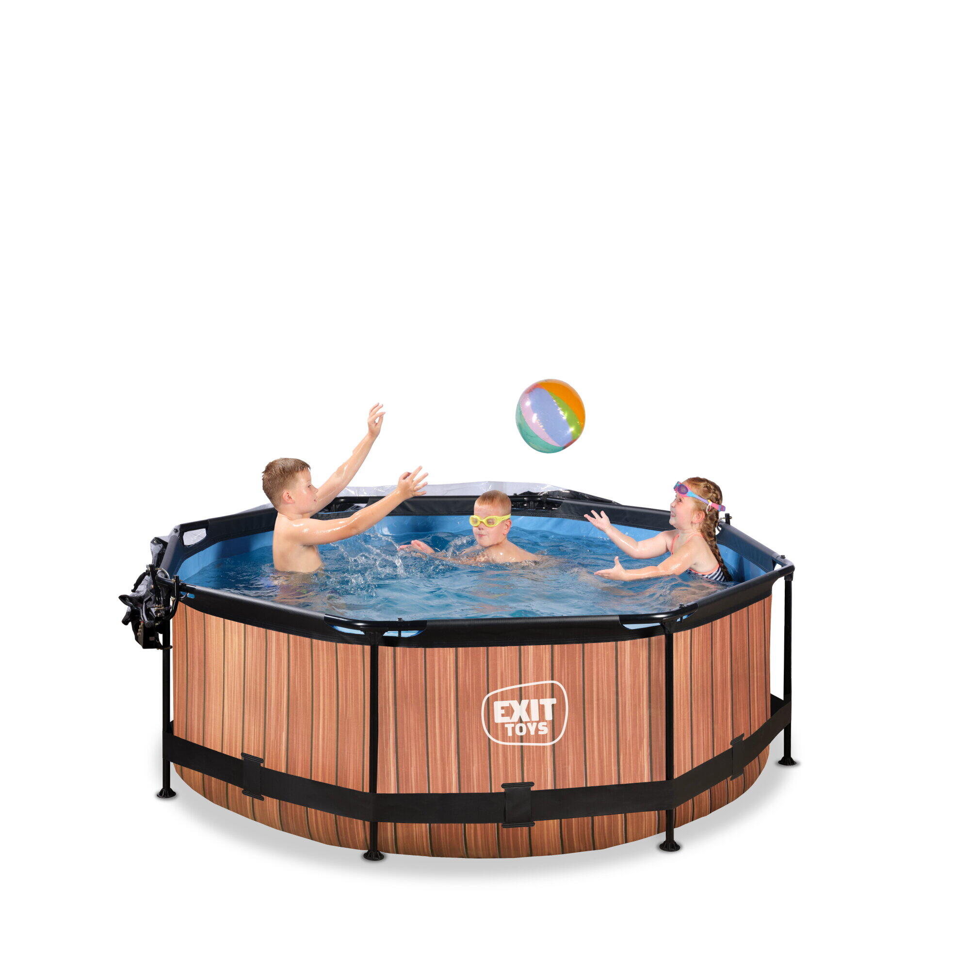 Pool ø244x76cm mit Abdeckung und Filterpumpe 7/7