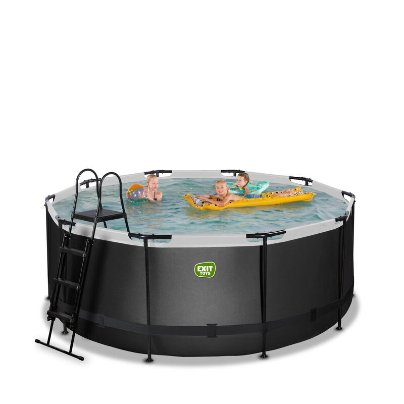 Piscine ø360x122cm avec pompe filtrante à sable