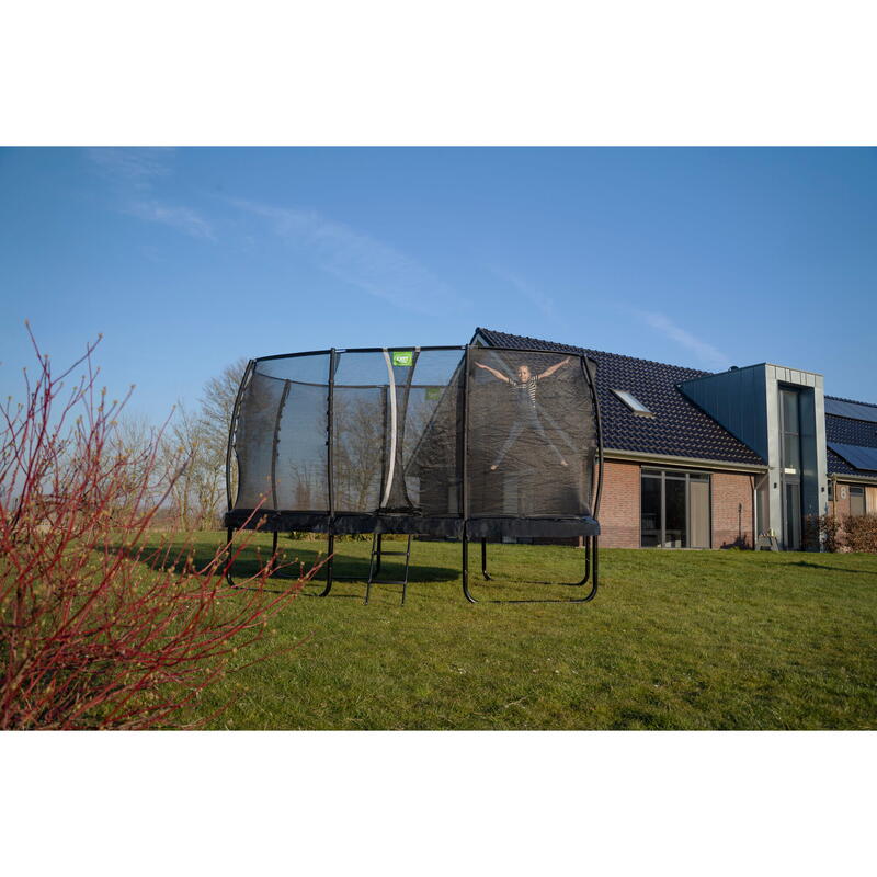 EXIT Allure Premium trampoline 244x427cm - groen