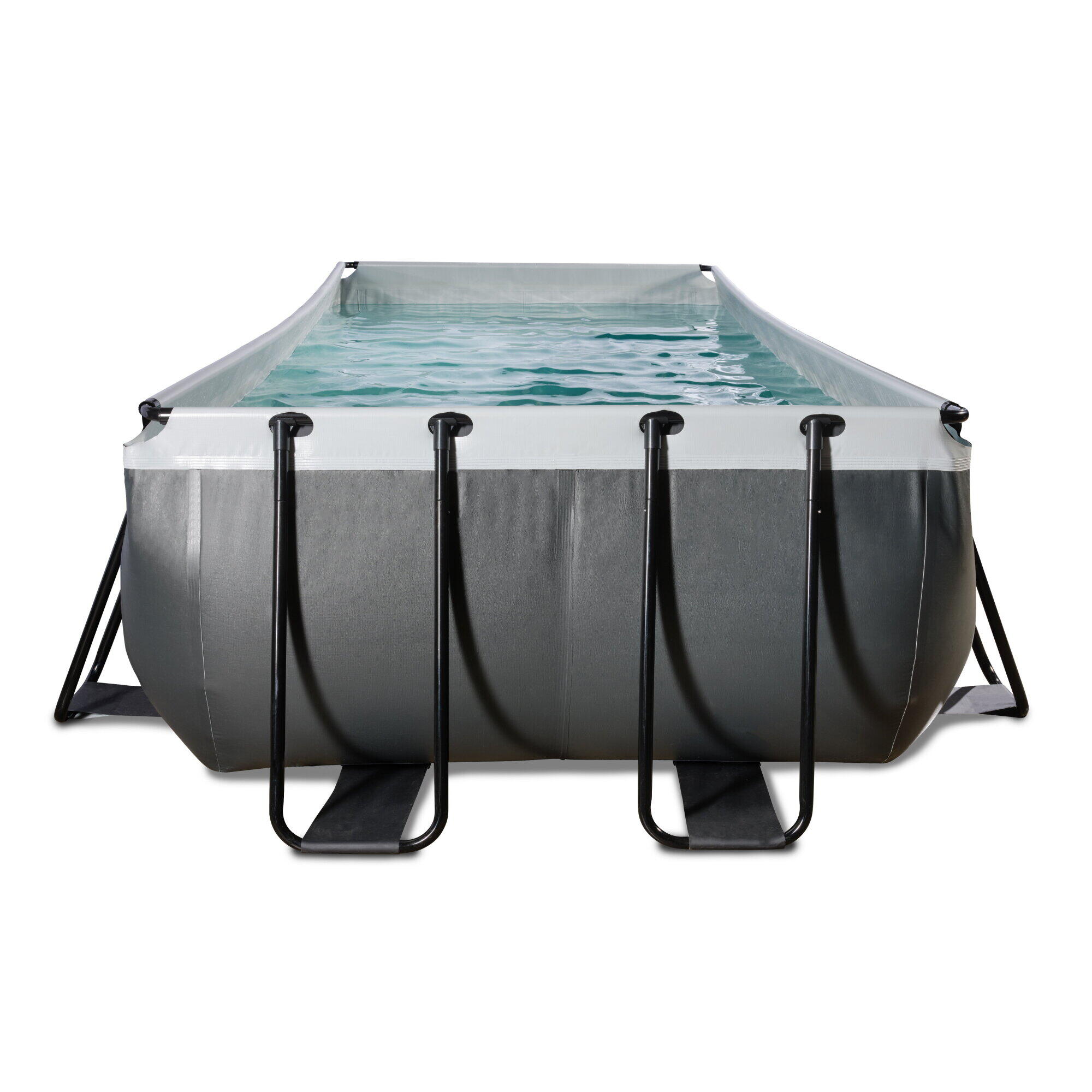 Piscina 400x200x122cm con bomba de filtrado de arena 3/7