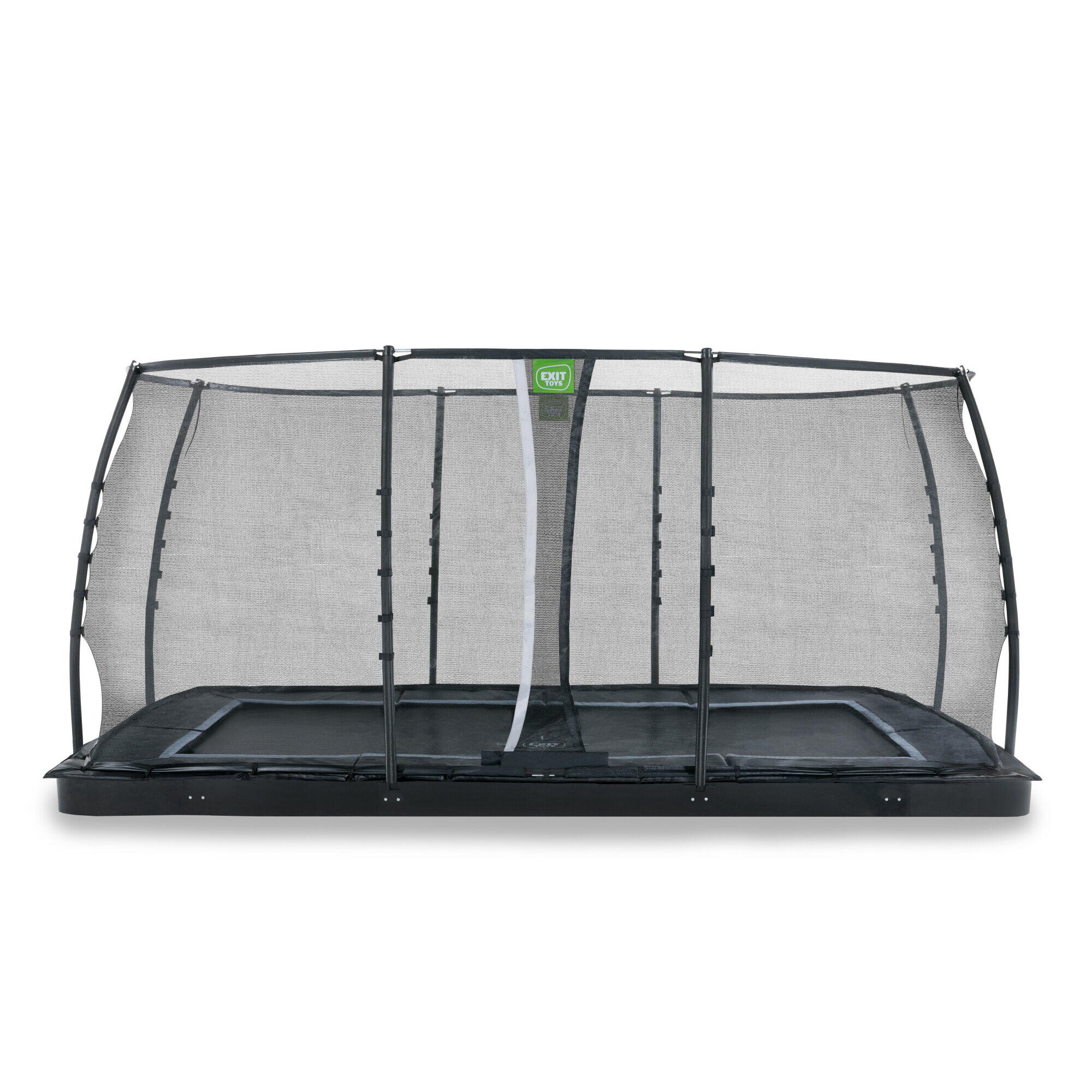 Trampoline enterré au niveau du sol Dynamic 275x458cm avec filet de 2/7