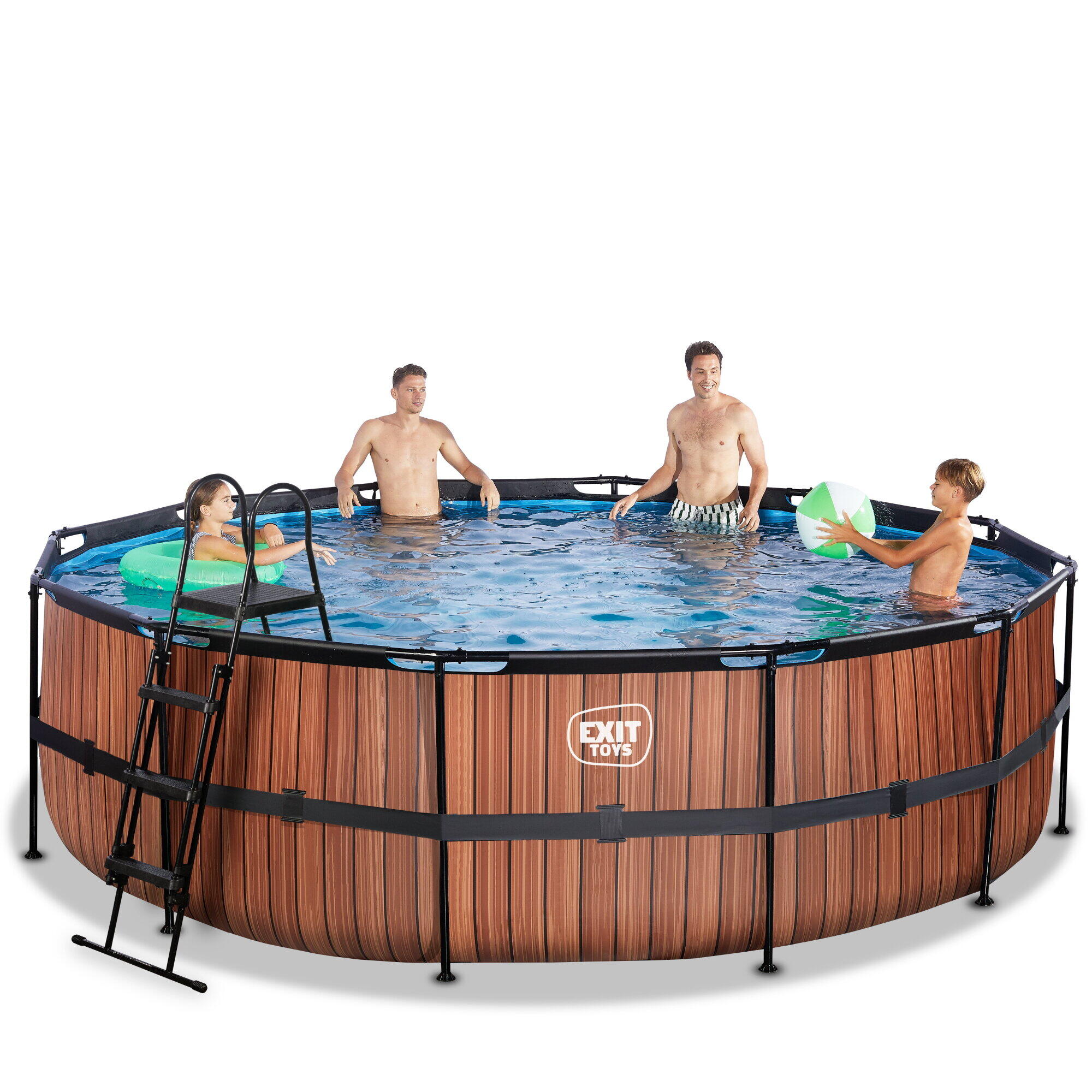 Pool ø488x122cm mit Filterpumpe 4/7