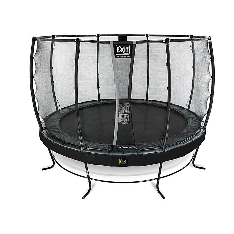 Trampoline - Elegant Premium (incl. deluxe veiligheidsnet) - 427 cm - Zwart - Tr