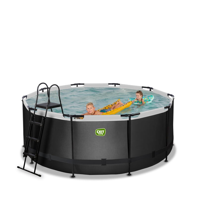 Piscine ø360x122cm avec pompe filtrante à sable