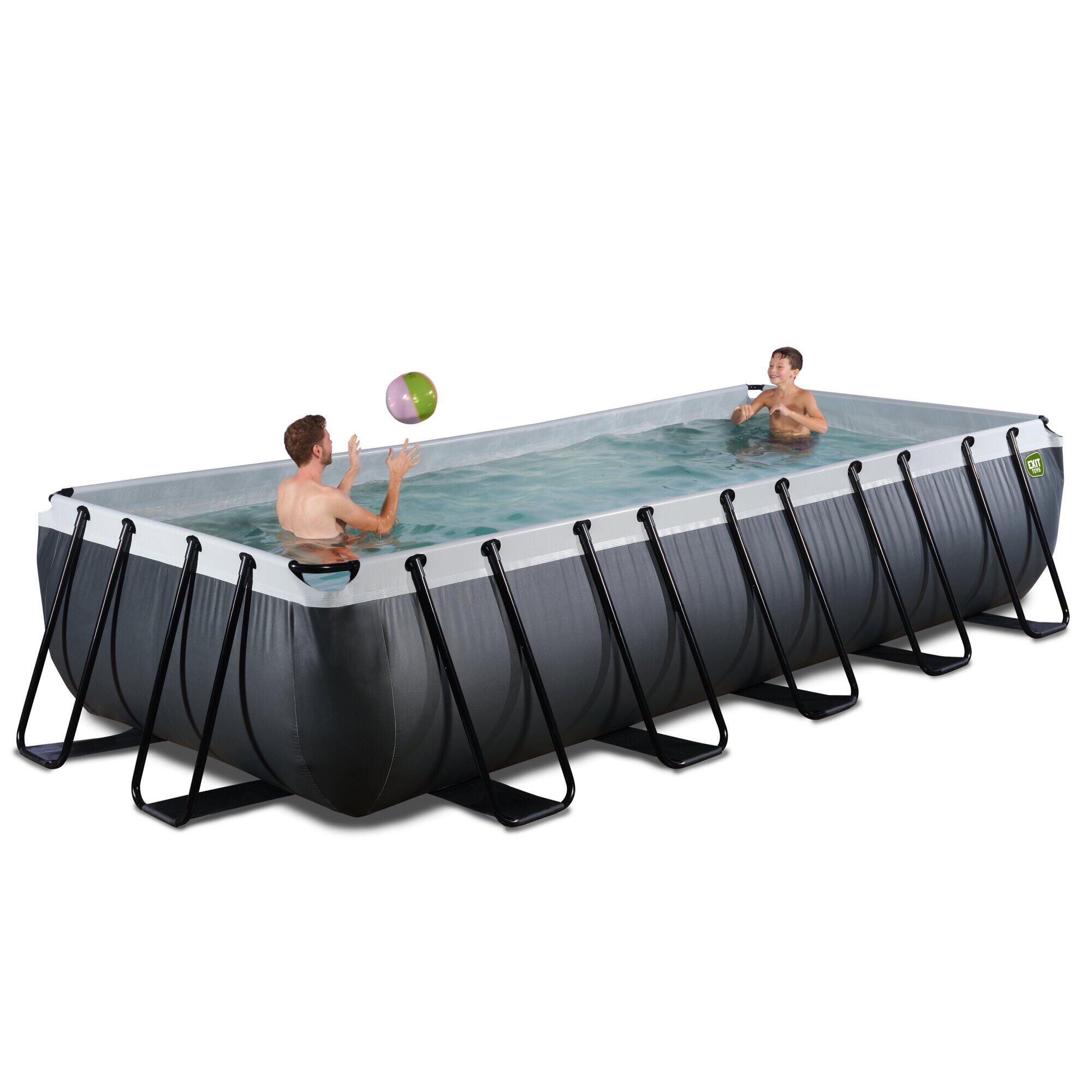 Pool Wood 540x250cm mit Filterpumpe 5/7