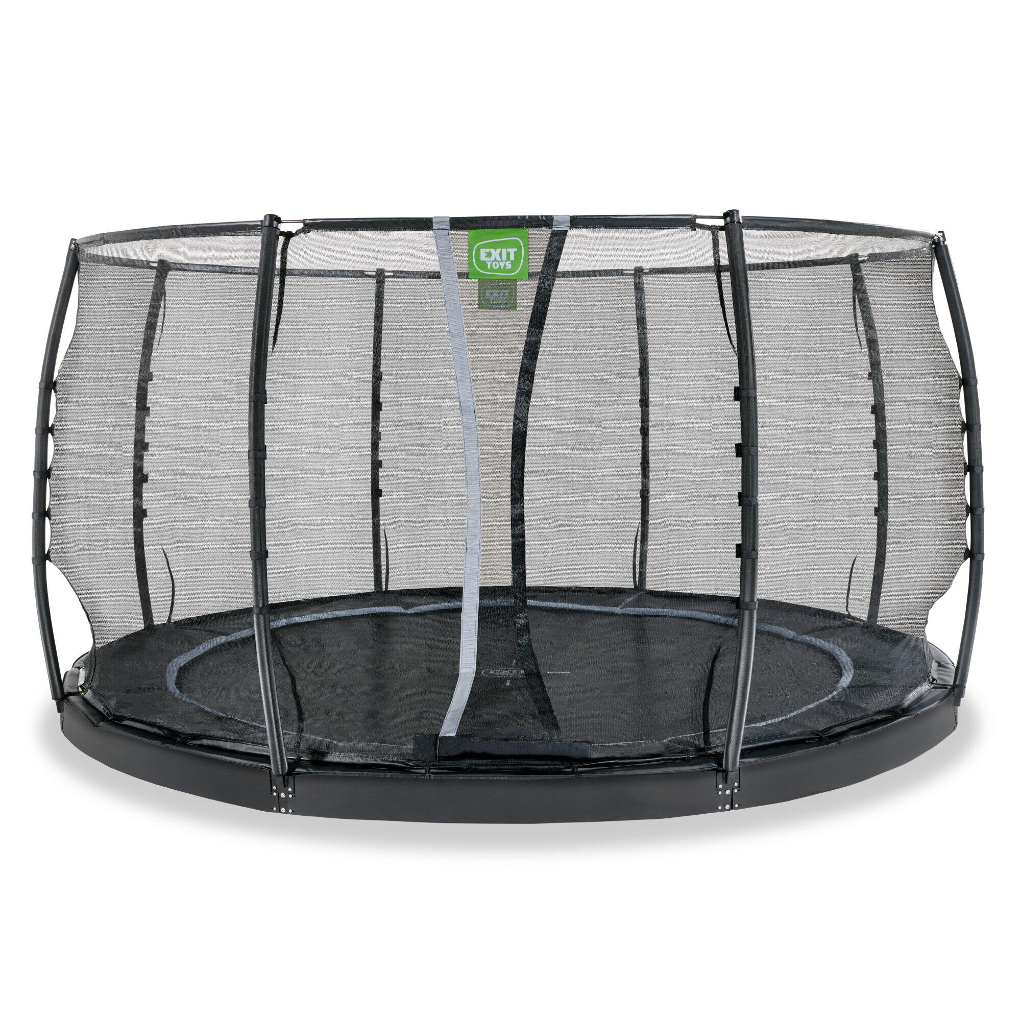 Cama elástica a nivel del suelo Dynamic  ø427cm con red de se 2/7