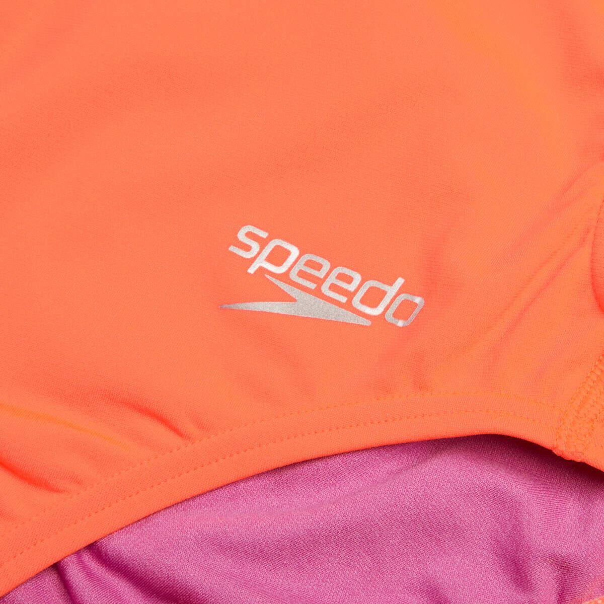 Maillot de bain Speedo Solid Tie Back Rouge 2/7
