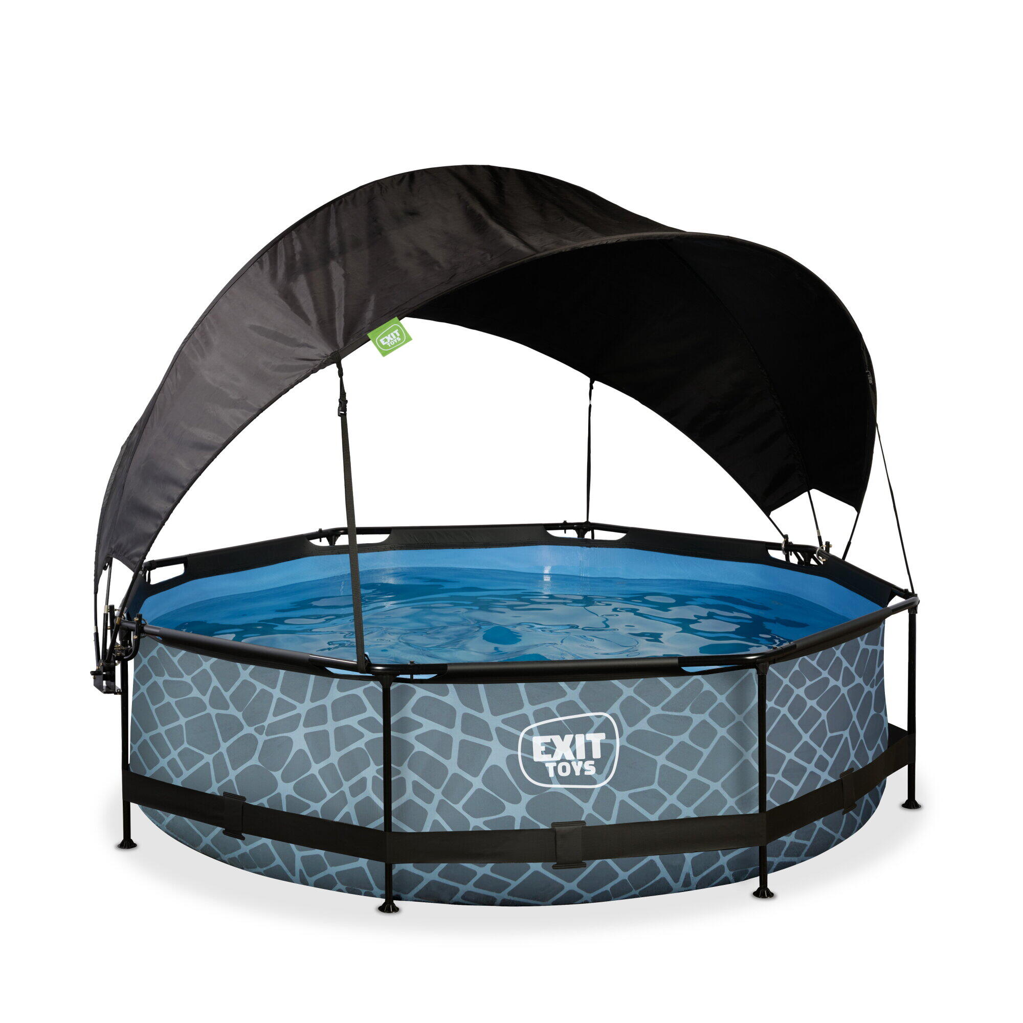Piscine ø300x76cm avec voile d'ombrage et pompe filtrante 2/7