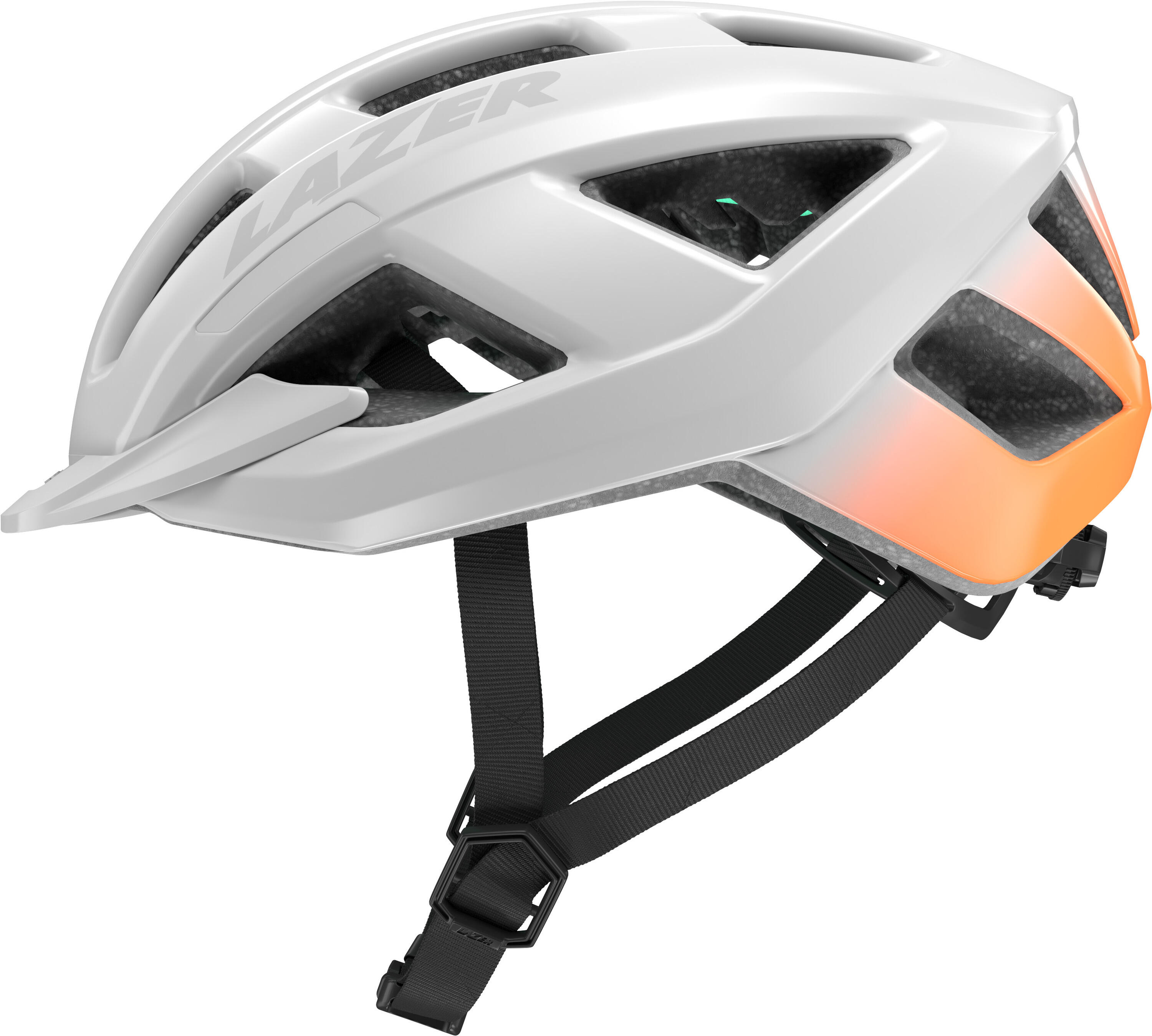 Casque de vélo Cerro KinetiCore, White Flash Orange 4/6