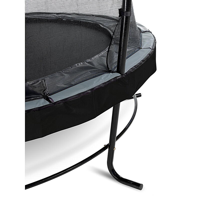 Trampoline EXIT Elegant ø253cm avec filet de sécurité Economy - noir