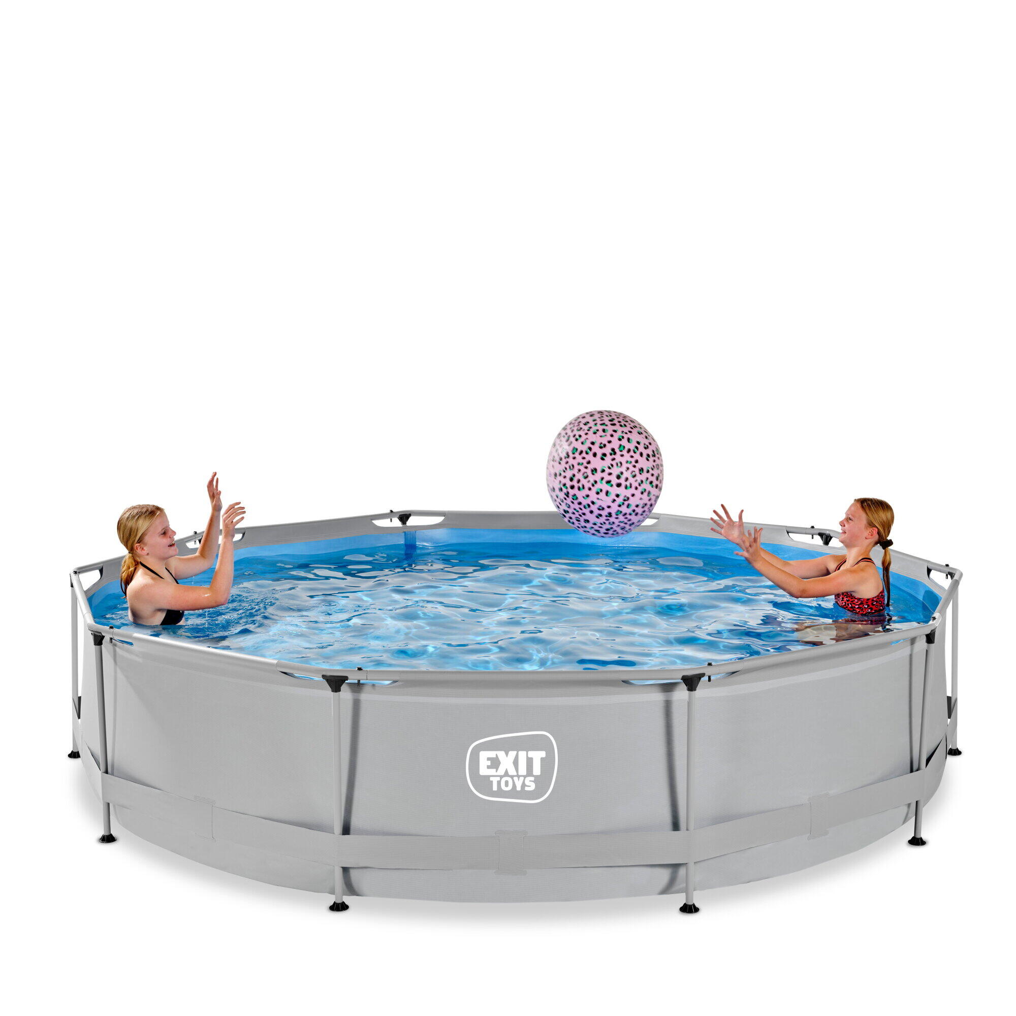 Piscine Wood ø360x76cm avec pompe filtrante 3/7