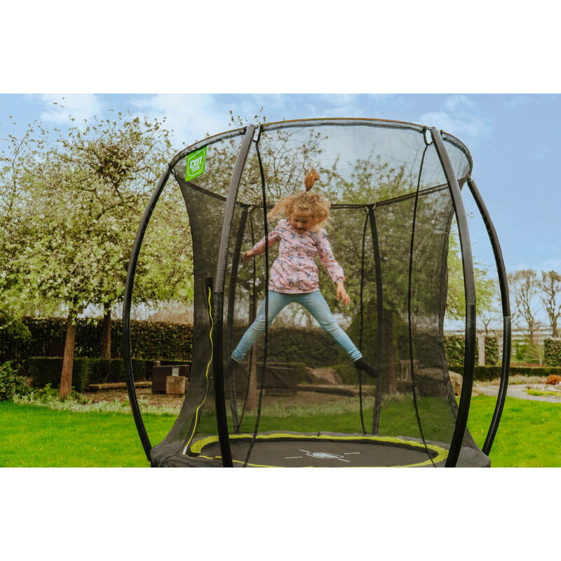 Trampoline - Silhouette - 183 cm - Groen - Trampoline