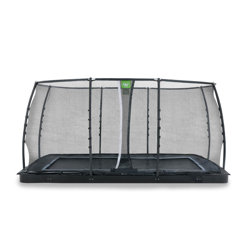 Trampoline enterré au niveau du sol Dynamic 244x427cm avec filet de