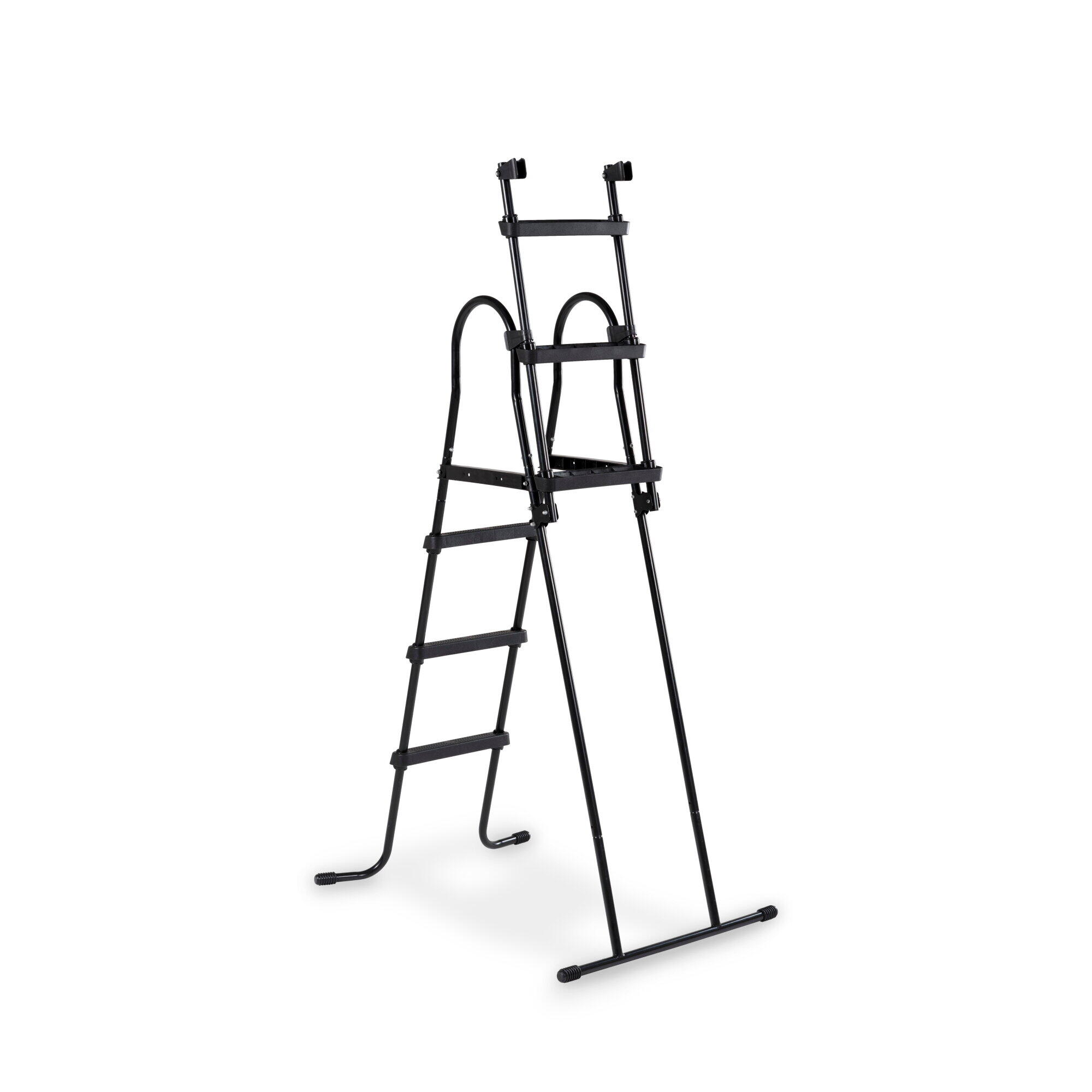 EXIT zwembadtrap voor framehoogte van 91-107cm - zwart 2/7