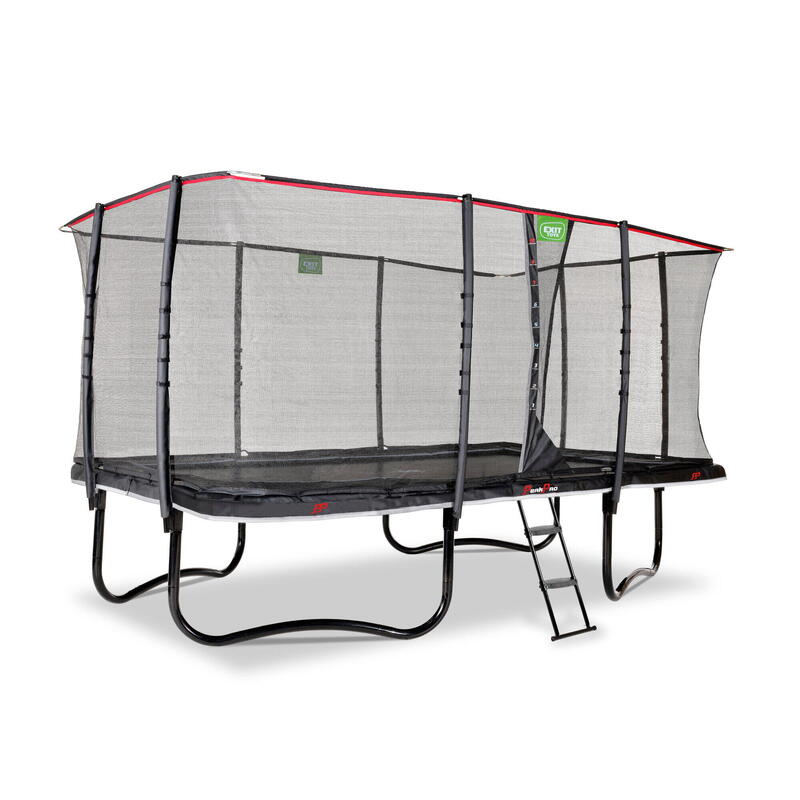 Trampoline - PeakPro - 275 x 458 cm - Zwart - Trampoline