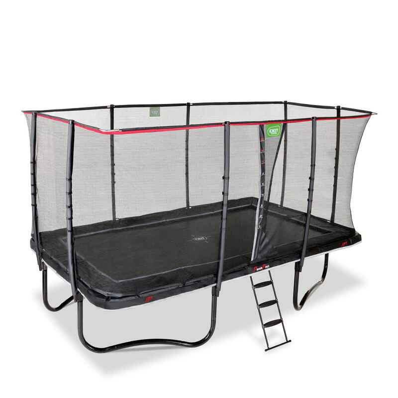 Trampoline - PeakPro - 275 x 458 cm - Zwart - Trampoline