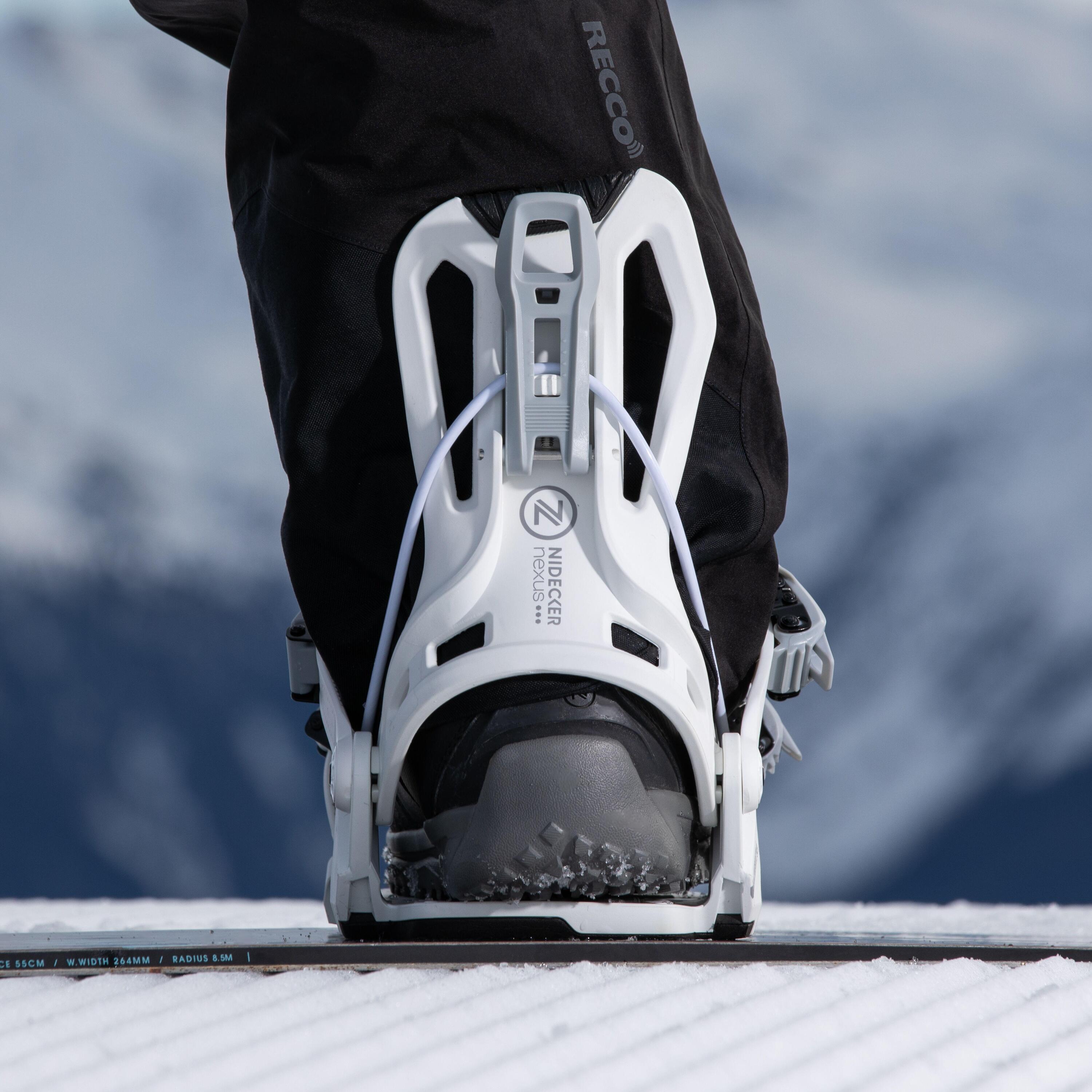 Bindung Snowboard FLOW NEXUS WHITE S 2/7