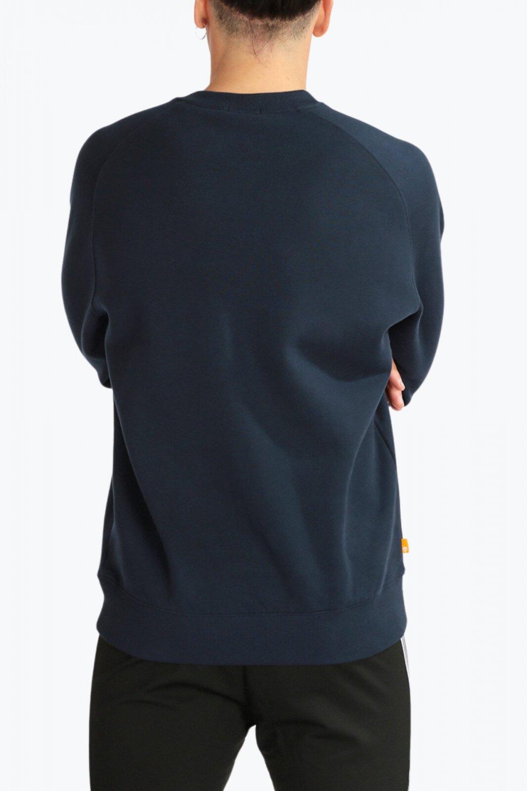 Felpa uomo girocollo con maniche a raglan 2/4