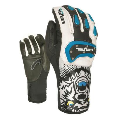 Level race speed skihandschoenen voor heren