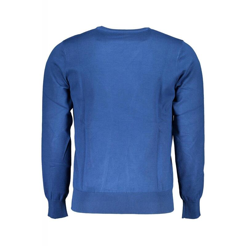 Pulover barbati cu logo si croiala Slim fit, U.S. GRAND POLO