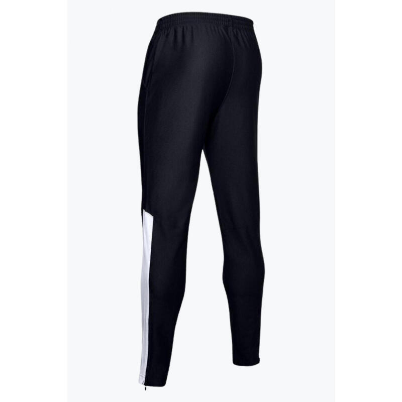 Pantaloni barbati cu bata elastica si logo, Under Armour, Negru, M