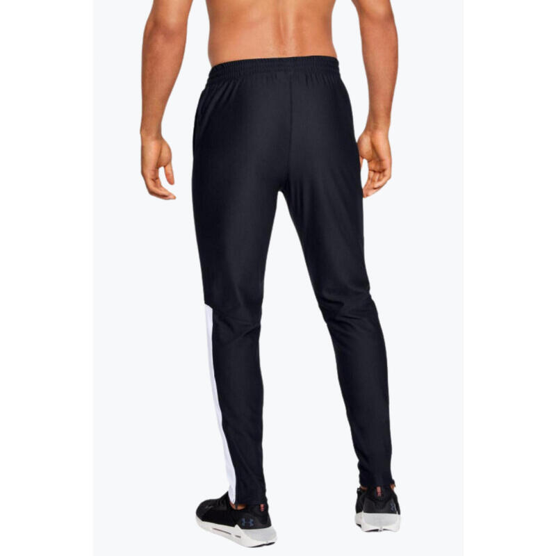 Pantaloni barbati cu bata elastica si logo, Under Armour, Negru, M