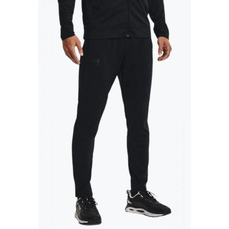 Pantaloni de trening barbati cu logo, Under Armour, Negru, M