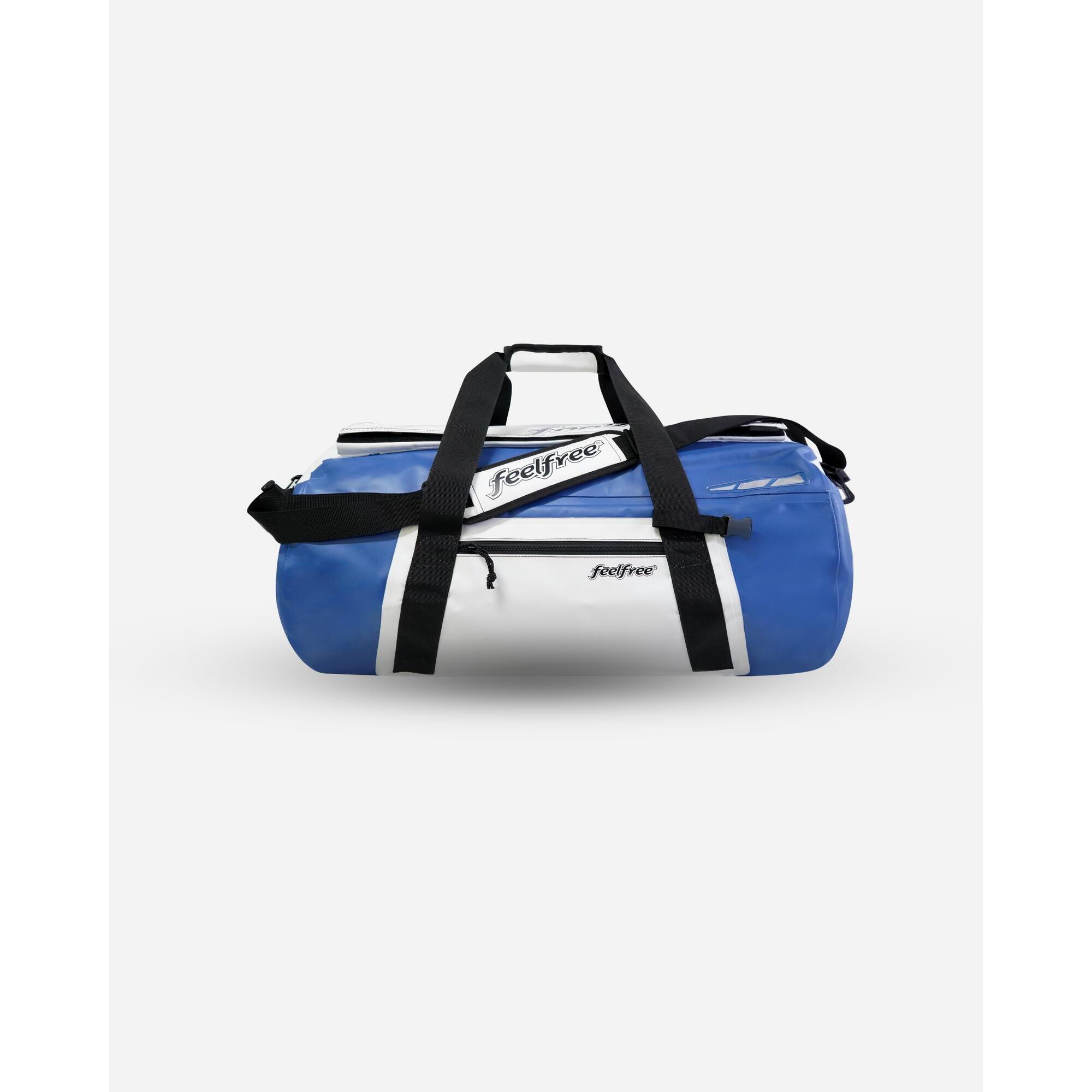Feelfree - Sac Bateau Étanche Clipper - Sac Étanche - Blanc|bleu - 60 L - Decathlon